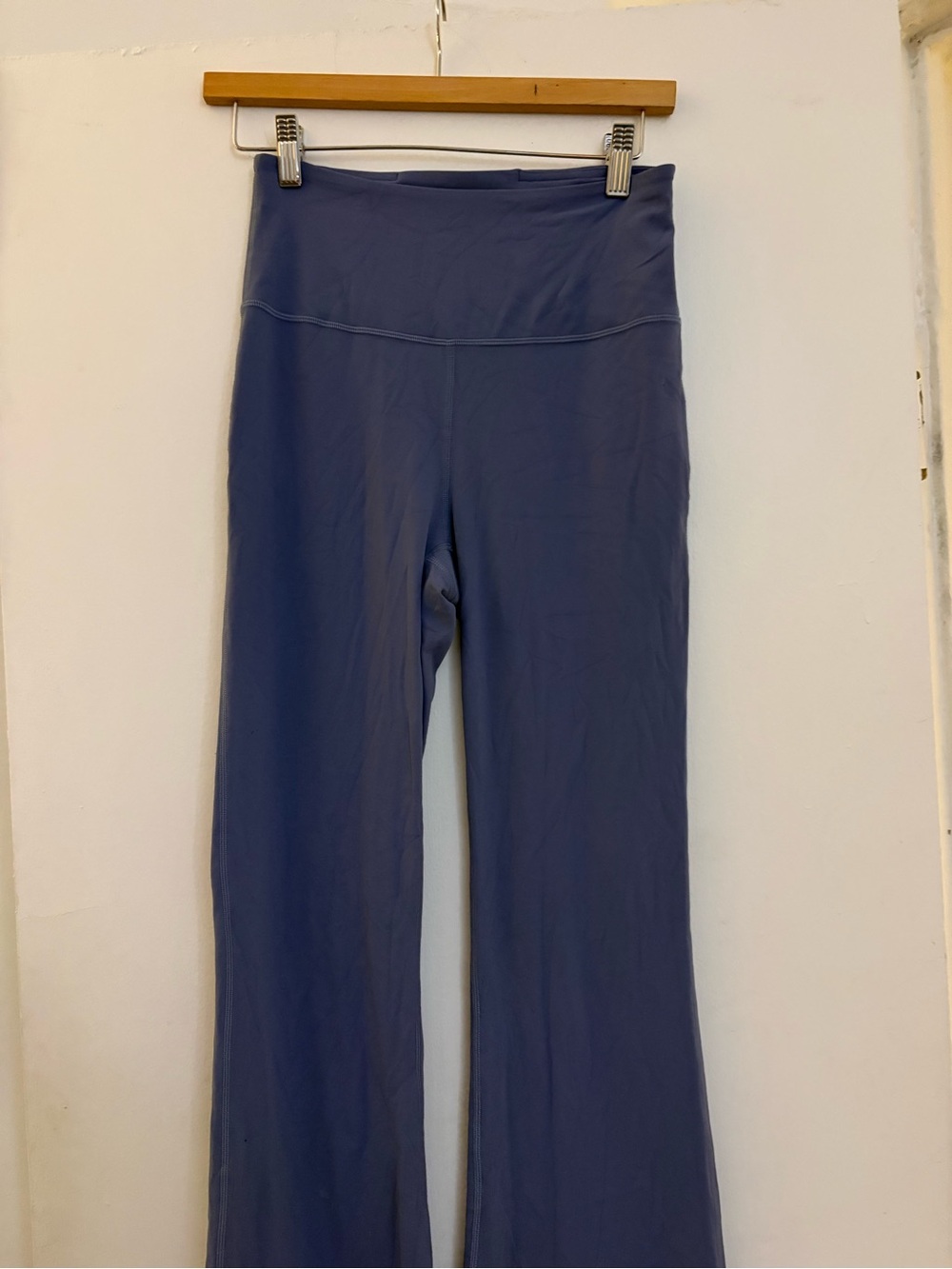 Lululemon Groove Super High-Rise Flared Pant Navy Blue Nulu Yoga Size 6 Athletic